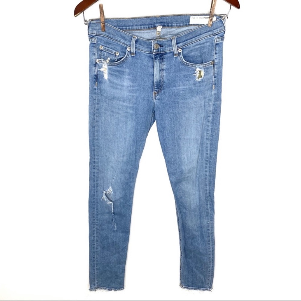 Rag & Bone Everton distressed jeans pre-owned